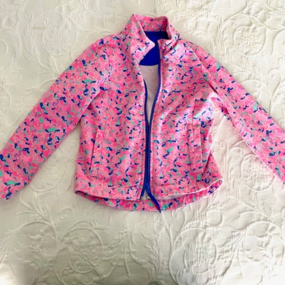 Vineyard Vines Kids Jacket - Pink and Blue